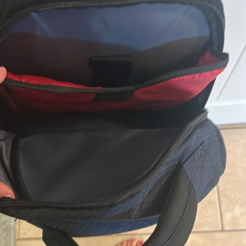 SwissGear Black and Gray Backpack with Padded Straps